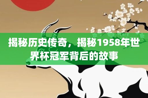 揭秘历史传奇，揭秘1958年世界杯冠军背后的故事