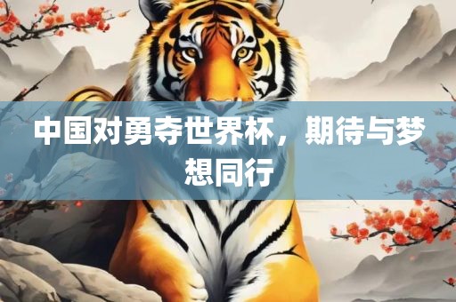 中国对勇夺世界杯，期待与梦想同行