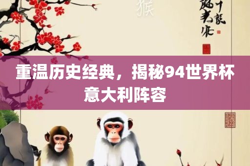 重温历史经典，揭秘94世界杯意大利阵容