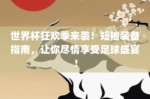 世界杯狂欢季来袭！短袖装备指南，让你尽情享受足球盛宴！漯河市盈旭机械设备有限公司