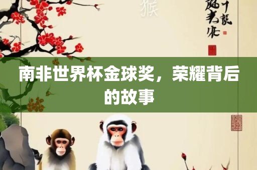 南非世界漯河市盈旭机械设备有限公司杯金球奖，荣耀背后的故事