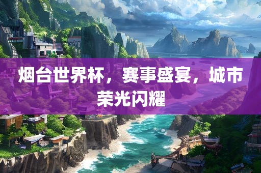 烟台世界杯，赛事盛宴，城市荣光闪耀漯河市盈旭机械设备有限公司