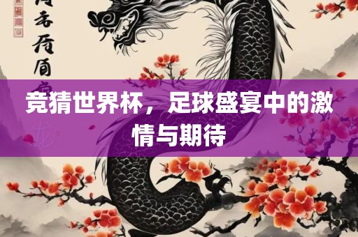 竞猜世界杯，足球盛宴中的激情与期待