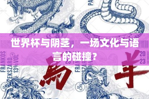 世界杯与阴茎，一场文化与语言的碰撞？漯河市盈旭机械设备有限公司