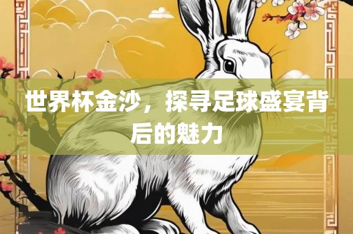 世界杯金沙，探寻足球盛宴背后的魅力