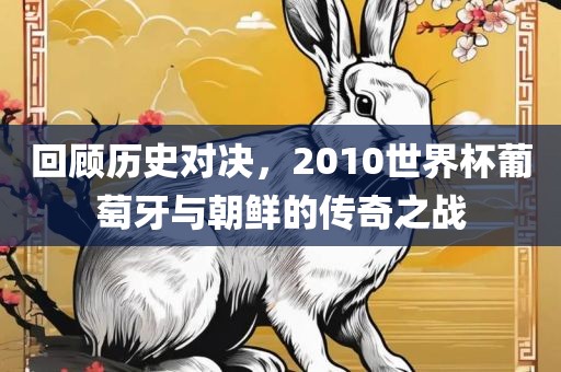 回顾历史对决，2010世界杯葡萄牙与朝鲜的传奇之战