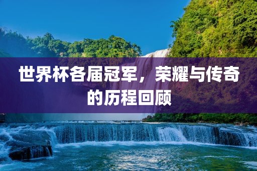 世界杯各届冠军，荣耀与传奇的历程回顾