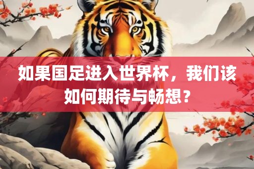 如果国足进入世界杯，我们该如何期待与畅想？