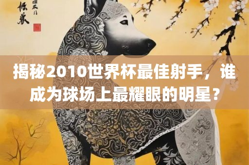 揭秘2010世界杯最佳射手，谁成为球场上最耀眼的明星？