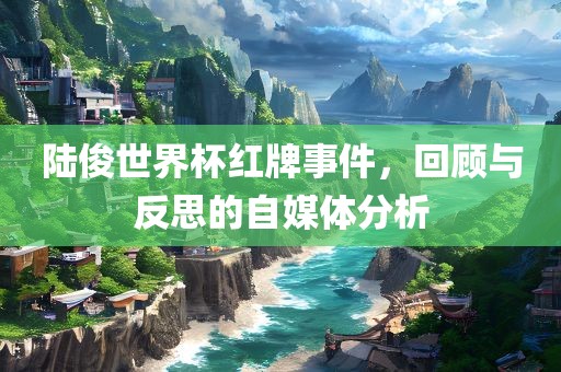 陆俊世界杯红牌事件，回顾与反思漯河市盈旭机械设备有限公司的自媒体分析