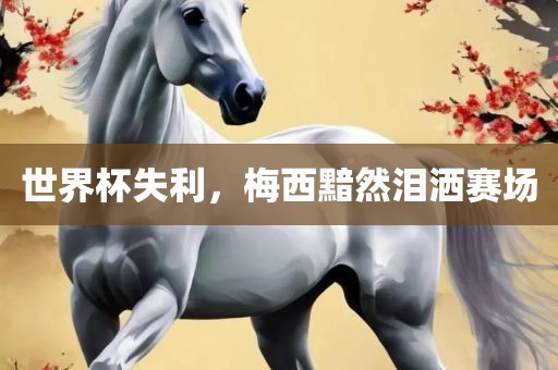 世界杯失利，梅西黯然泪洒赛场