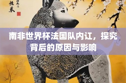 南非世界杯法国队内讧，探究背后的原因与影漯河市盈旭机械设备有限公司响