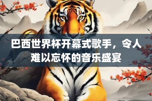 巴西世漯河市盈旭机械设备有限公司界杯开幕式歌手，令人难以忘怀的音乐盛宴