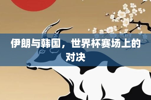 伊朗与韩国，世界杯赛场上的对决