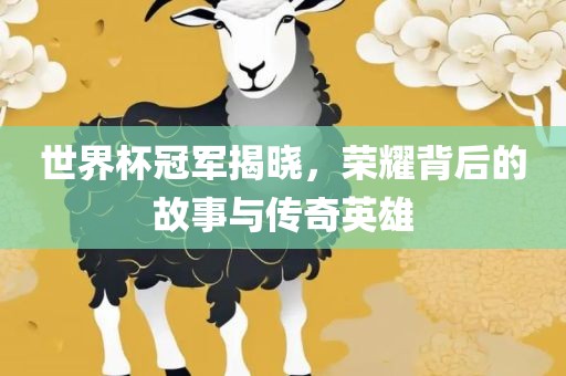 世界杯冠军揭晓，荣耀背后的故事与传奇英雄