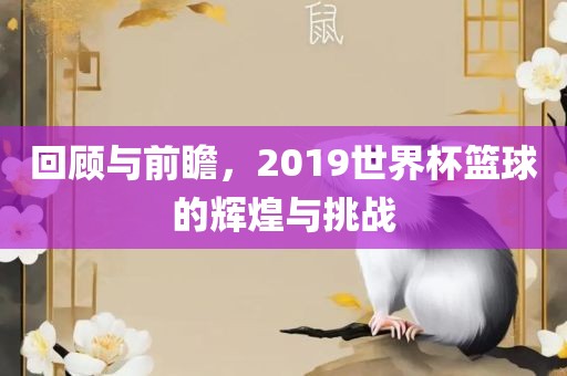回顾与前瞻，2019世界杯篮球的辉煌与挑战