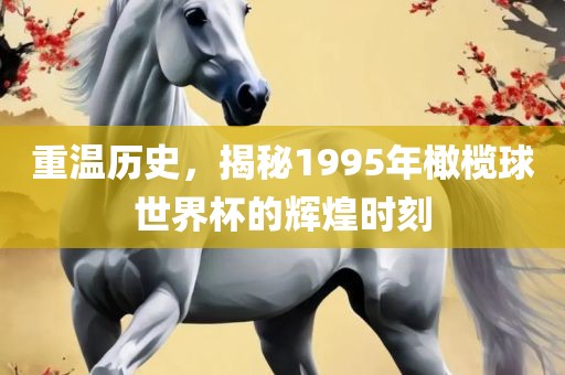 重温历史，揭秘1995年橄榄球世界杯的辉煌时刻