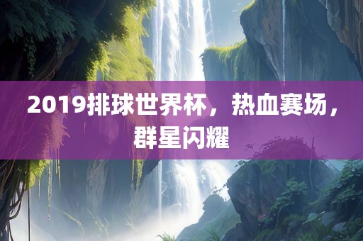2019排球世界杯，热血赛场，群星闪耀