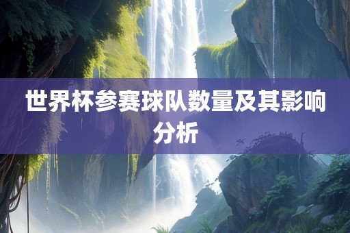 世界杯参赛球队数量及其影响分析