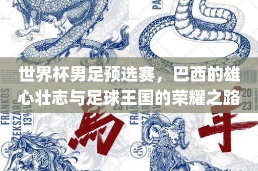 世界杯男足预选赛，巴西的雄心壮志与足球王国的荣耀之路漯河市盈旭机械设备有限公司