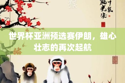 世界杯亚洲预选赛伊朗，雄心壮志的再次起航