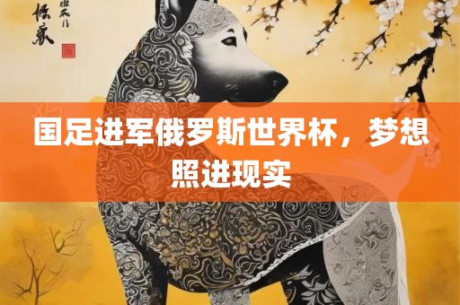 国足进军俄罗斯世界杯，梦想照进现实漯河市盈旭机械设备有限公司