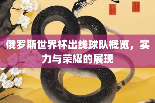 俄罗斯世界杯出线球队概览，实力与荣耀的展现