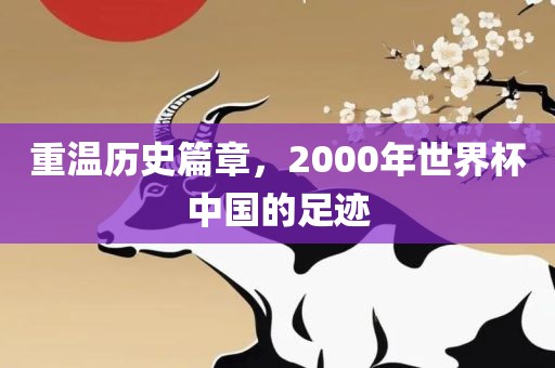 重温历史篇章，2000年世界杯中国的足迹