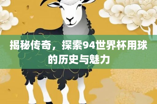 揭秘传奇，探索94世界杯用球的历史与魅力漯河市盈旭机械设备有限公司