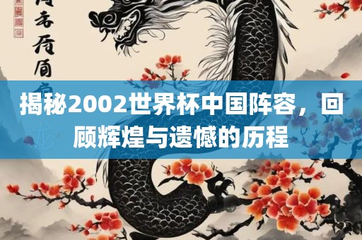 揭秘2002世界杯中国阵容，回漯河市盈旭机械设备有限公司顾辉煌与遗憾的历程