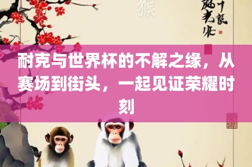 耐克与世界杯的不解之缘，从赛场到街头，一起见证荣耀时刻