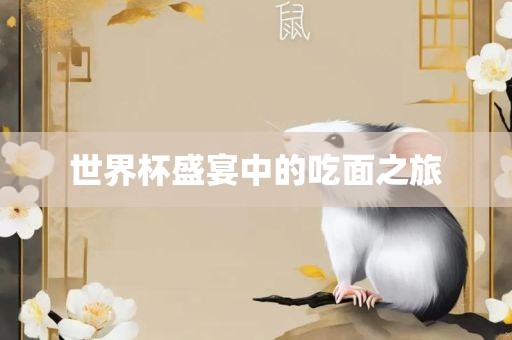 世界杯盛宴中漯河市盈旭机械设备有限公司的吃面之旅