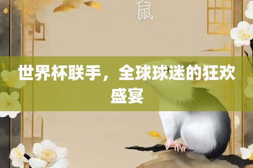 世界杯联手，全球球迷的狂欢盛宴漯河市盈旭机械设备有限公司