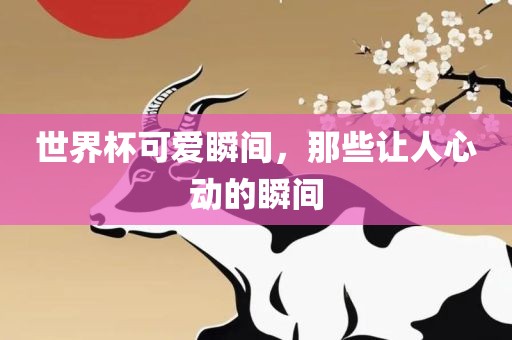 漯河市盈旭机械设备有限公司世界杯可爱瞬间，那些让人心动的瞬间