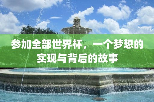 参加全部世界杯，一个梦想的实现与背后的故事漯河市盈旭机械设备有限公司