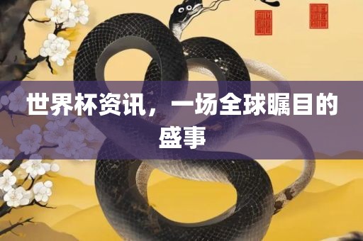 世界杯资讯，一场全球瞩目的盛事