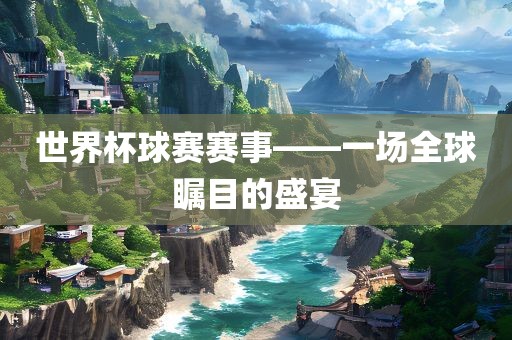 世界杯球赛赛事——一场全球瞩目的盛宴漯河市盈旭机械设备有限公司