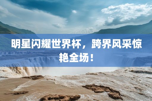 明星闪耀世界杯，跨界风采惊艳漯河市盈旭机械设备有限公司全场！
