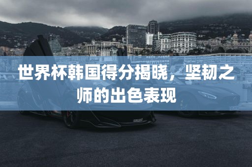 世界杯韩国得分揭晓，坚韧之师的出色表现