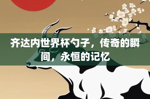 齐达内世界杯勺子，传奇的瞬间，永恒的记忆漯河市盈旭机械设备有限公司