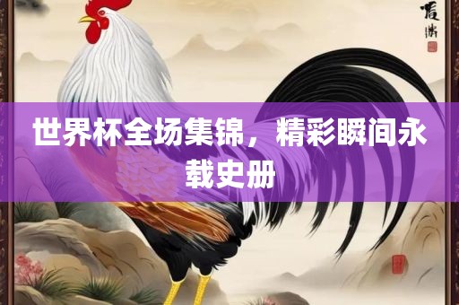 世界杯全场集锦，精彩瞬间永载史册