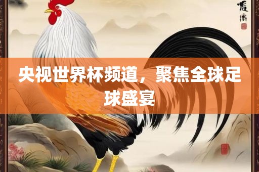 央视世界杯频道，聚焦全球足球盛宴