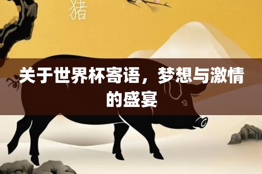关于世界杯寄语，梦想与激情的盛宴漯河市盈旭机械设备有限公司