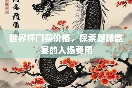 世界杯门票价格，探索足球盛宴的入场费用