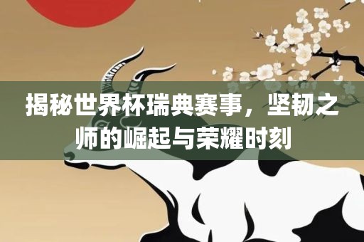 揭秘世界杯瑞典赛事，坚韧之师的崛起与荣耀时刻漯河市盈旭机械设备有限公司