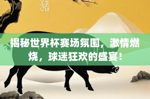 揭秘世界杯赛场氛围，激情燃烧，球迷狂欢的盛宴！漯河市盈旭机械设备有限公司