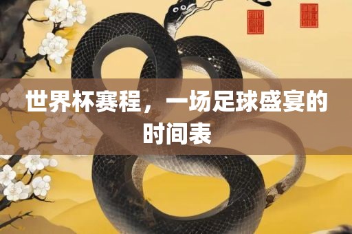 世界杯赛程，一场足球盛宴的时间表漯河市盈旭机械设备有限公司