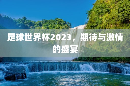 足球世界杯2023，期待与激情的盛宴