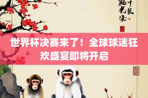 世界杯决赛来了！全球球迷狂欢盛宴即将开启