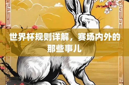 世界杯规则详解，赛场内外的那些事儿